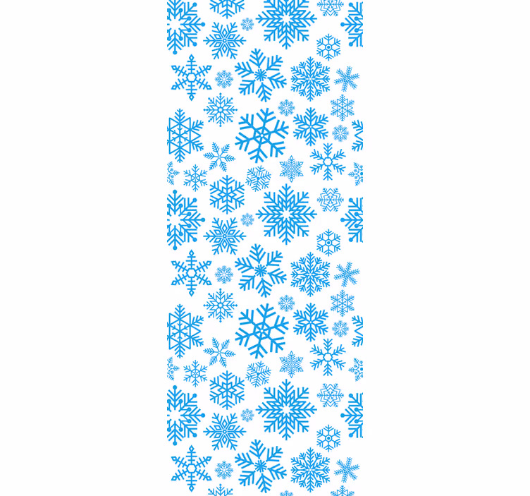 墙纸 圣诞 季节性雪花图案 - TenStickers