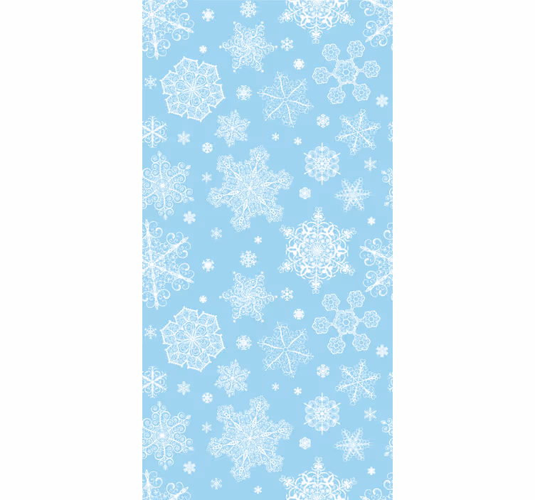 墙纸 圣诞 雪花优雅 - TenStickers