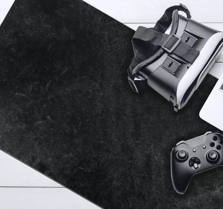 黑色原始纹理鼠标垫 - TenStickers