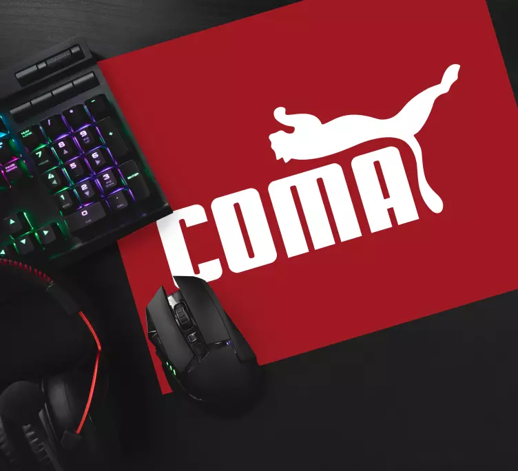 昏迷与彪马鼠标垫报价 - TenStickers