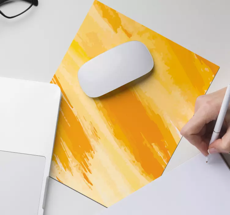 黄色原装鼠标垫 - TenStickers