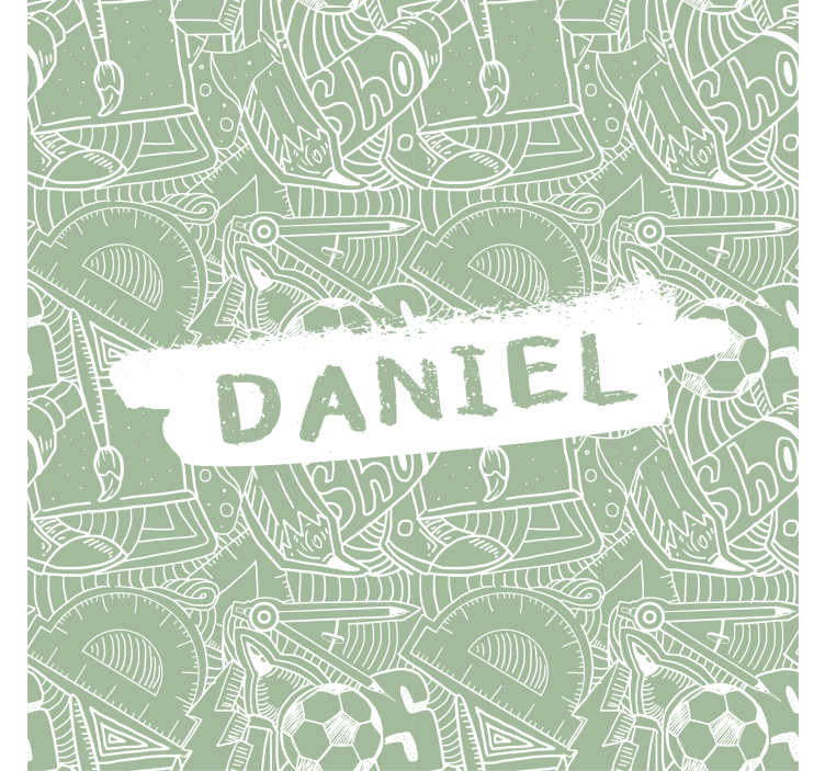 盲人青少年绿色学校粉笔 - TenStickers