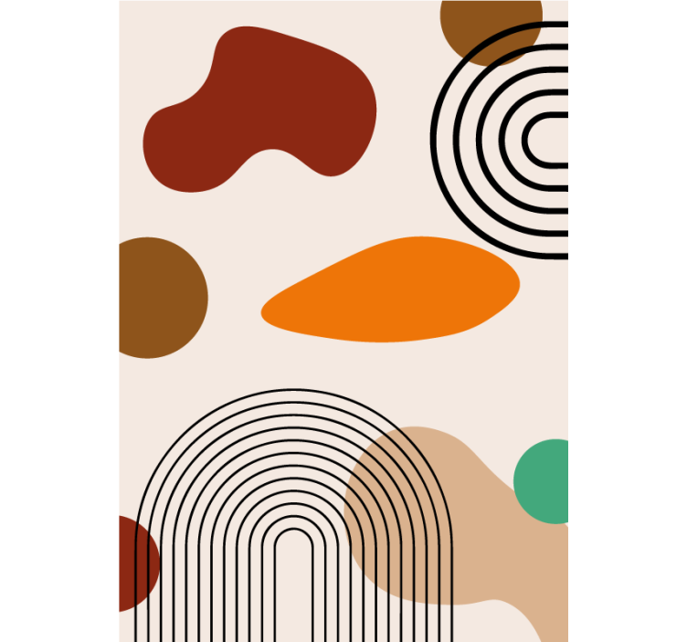 盲人浴室波西米亚拱门设计 - TenStickers