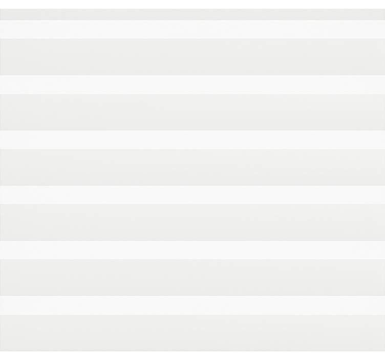 盲人客厅设计 白色横条纹 - TenStickers