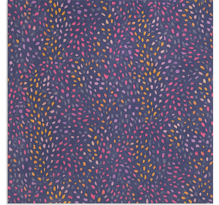 盲人主卧室設備 抽象花卉图案 - TenStickers