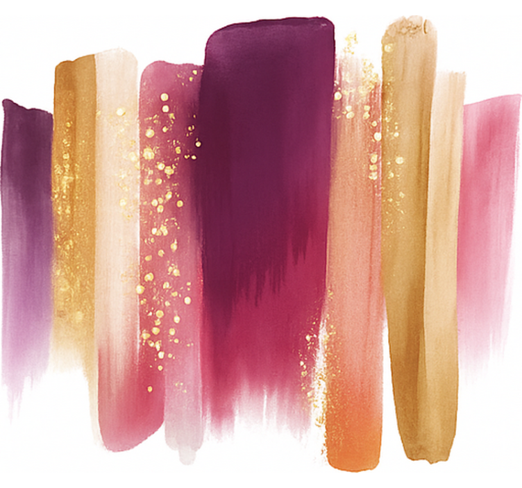 盲人青少年 抽象笔触 - TenStickers