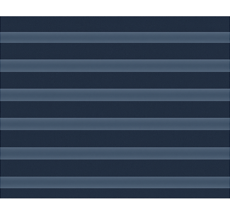 盲人餐厅 海军蓝条纹 - TenStickers