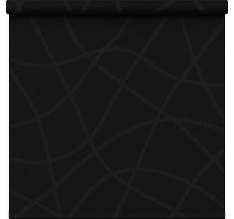 盲人主卧室設備舒适黑色 - TenStickers