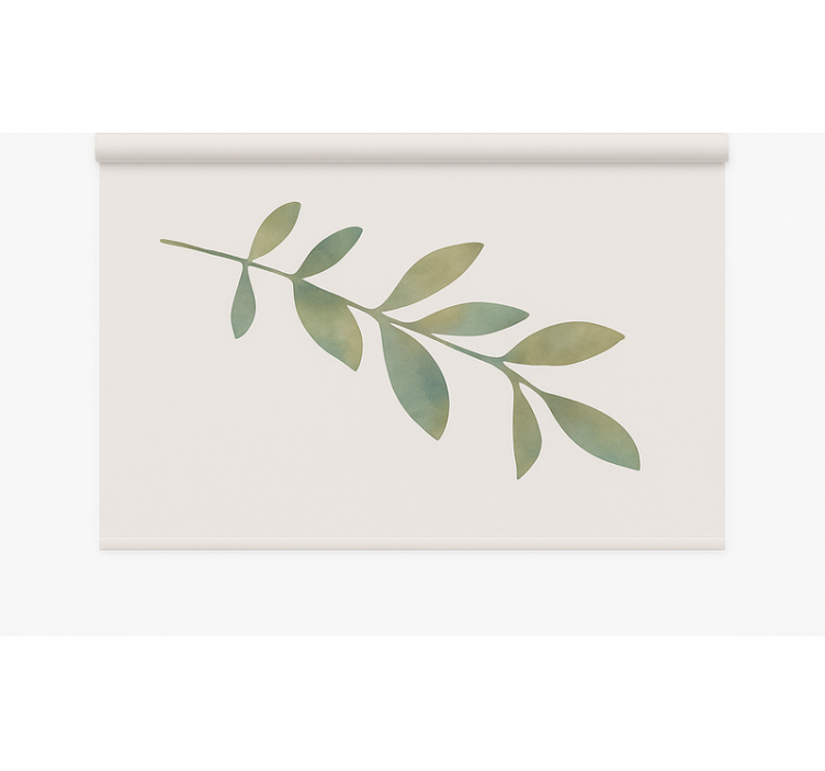 盲人主卧室設備大叶 - TenStickers