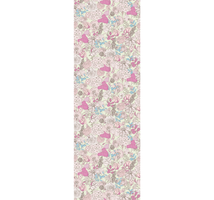 盲人餐厅呈现花卉千禧风格 - TenStickers