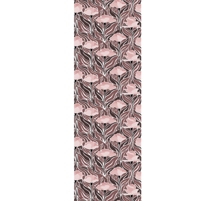 盲人餐厅复古抽象图案 - TenStickers