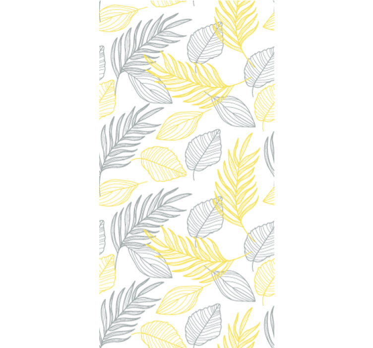 盲人餐厅的潘通叶子设计 - TenStickers