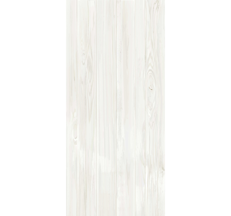 盲人餐厅白色木材装饰体验 - TenStickers