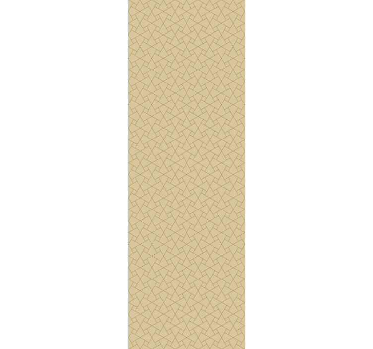 盲人主卧室設備图形灰与米色 - TenStickers