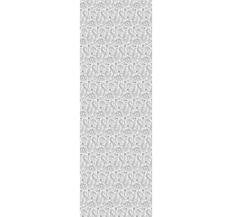 盲人主卧室設備装饰花卉复古风格 - TenStickers