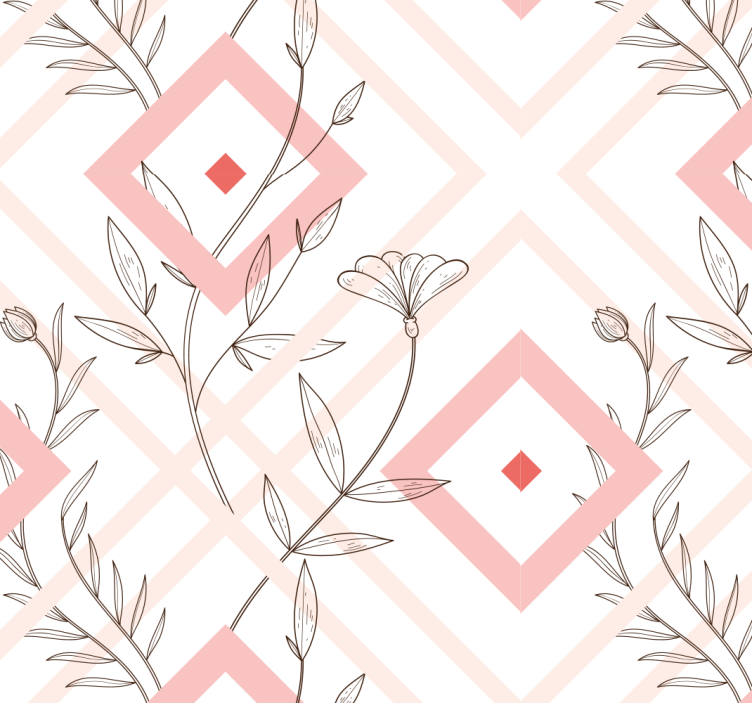 现代盲人马普切菱形图案 - TenStickers