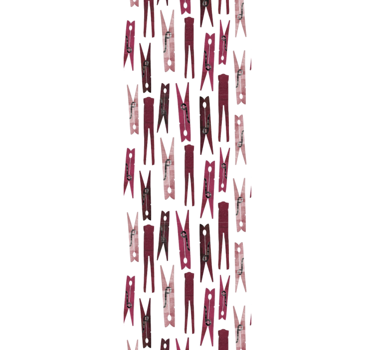 现代盲人洗衣夹图案 - TenStickers