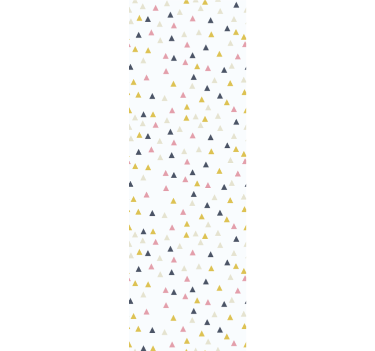 现代盲人极简三角形图案 - TenStickers