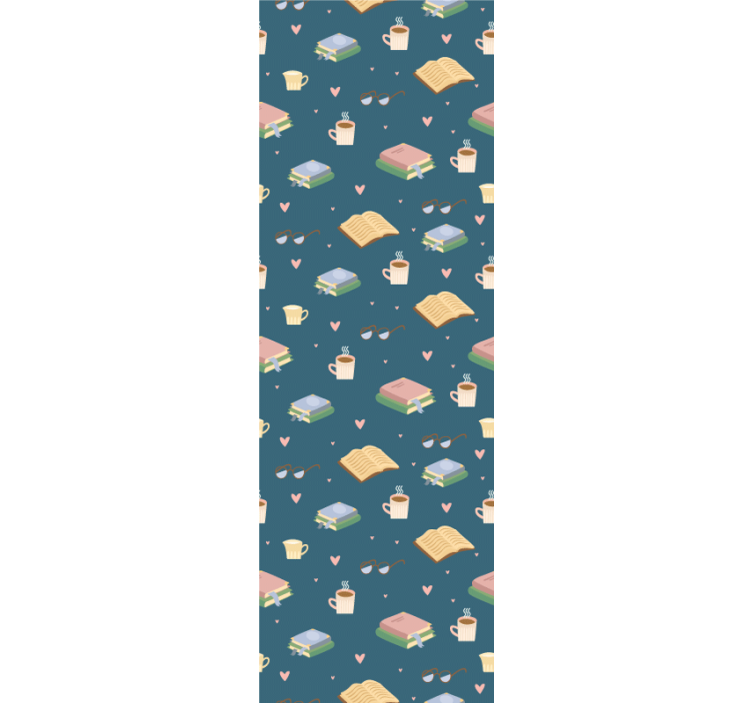 现代盲人茶书与咖啡 - TenStickers