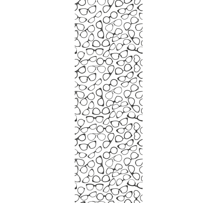 现代盲人时尚太阳镜简约图案 - TenStickers