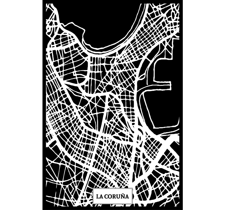 盲人客厅设计科伦娜地形图 - TenStickers