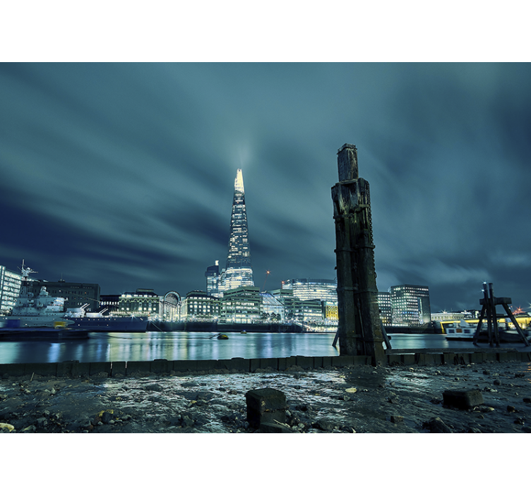 盲人客厅设计灯光映照东河夜景 - TenStickers