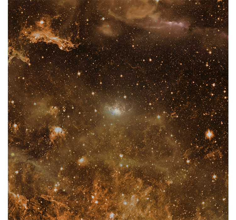 盲人客厅设计神秘云朵太空宇宙 - TenStickers