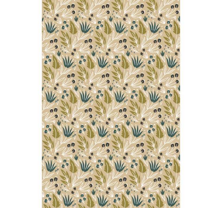 花朵经典卷帘 - TenStickers