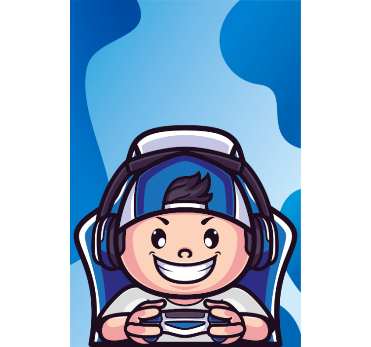 极客卷簾 性格开朗 - TenStickers