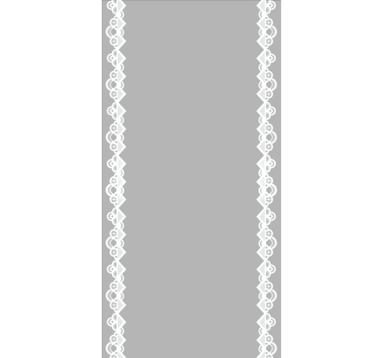 优雅的卷簾 蕾丝图案优雅 - TenStickers