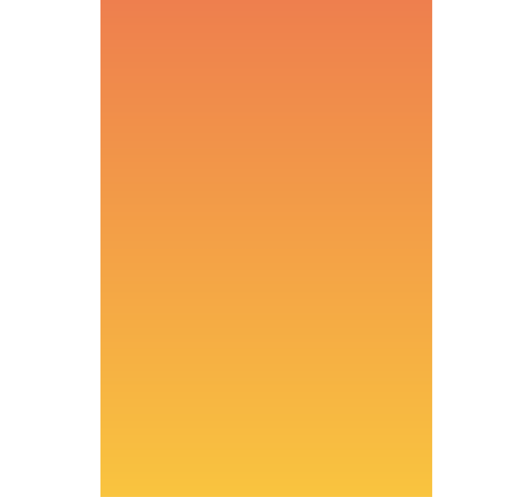 深浅不一的橙色主卧室百叶窗 - TenStickers