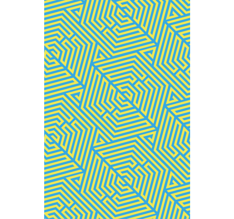 纹理和图案的盲人几何线性排列 - TenStickers