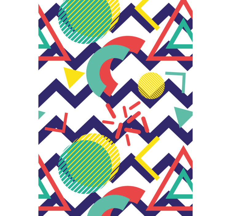 现代盲人抽象趣味造型 - TenStickers