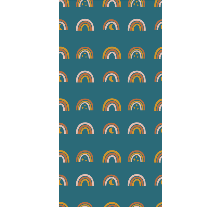 盲童的彩虹与星星 - TenStickers