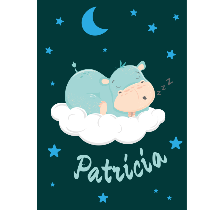 盲人苗圃与名字的河马梦 - TenStickers