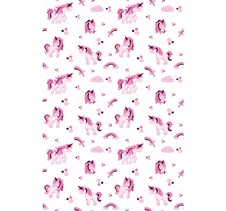 盲童独角兽幻想印花产品 - TenStickers