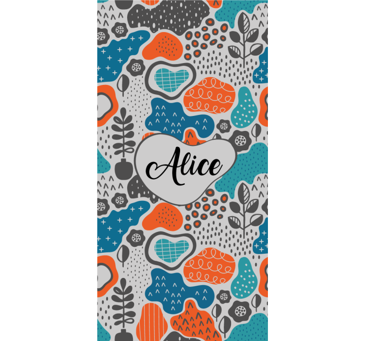 盲人青少年抽象名称设计 - TenStickers