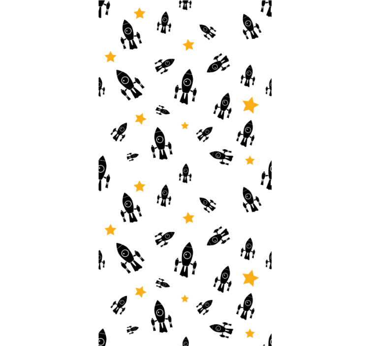 极客盲火箭明星冒险 - TenStickers