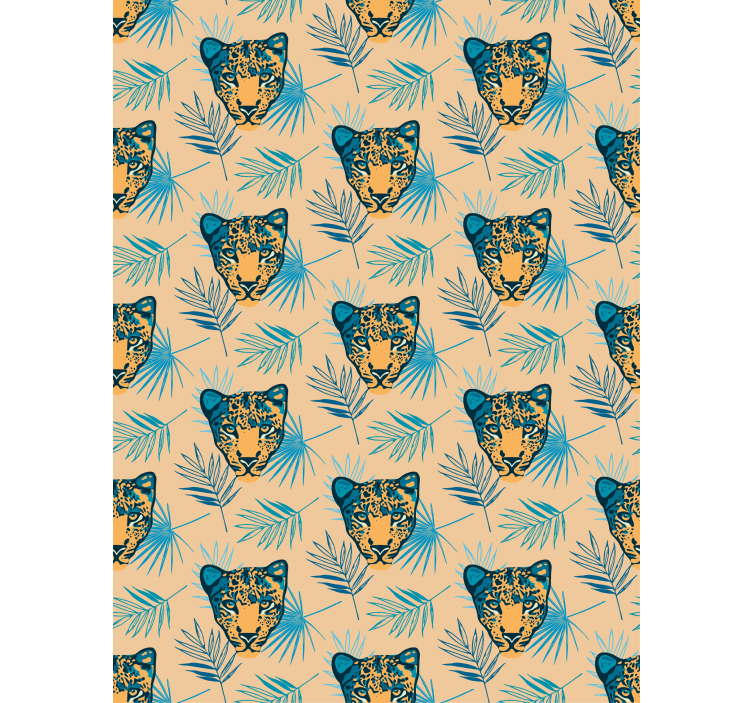 盲人宠物豹头图案产品 - TenStickers