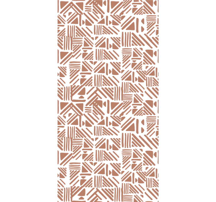 盲人主卧室設備几何图案元素 - TenStickers