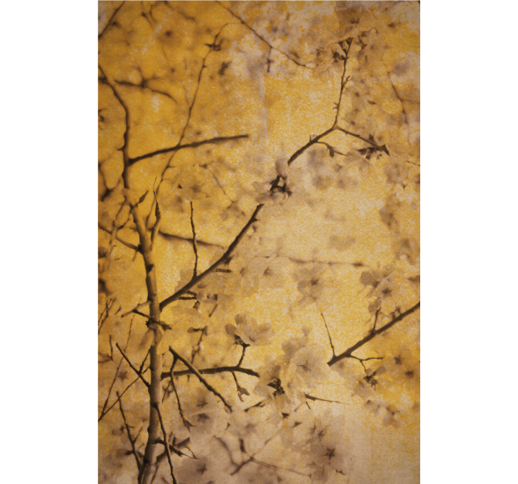 盲人花草樱花枝条 - TenStickers