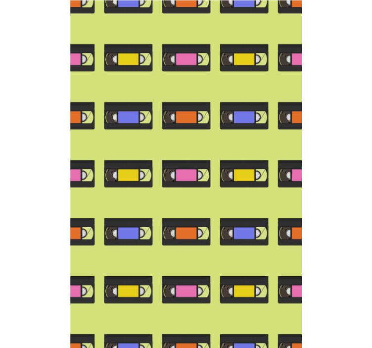 极客盲复古录像带 - TenStickers