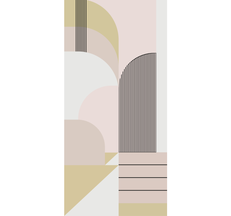 现代盲人几何曲线设计 - TenStickers