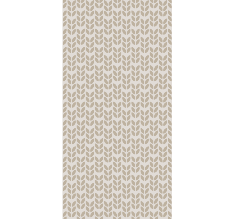 盲人花草叶子图案设计 - TenStickers