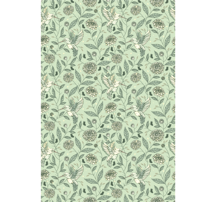 盲人花草呈现迷人的花卉设计 - TenStickers