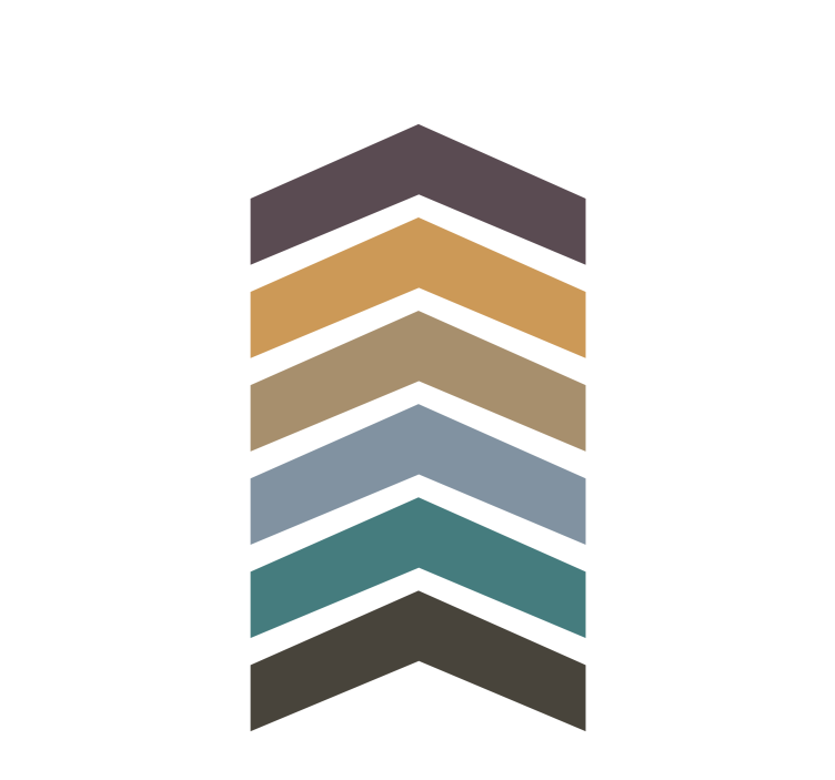 现代盲人采用人字形图案层次设计 - TenStickers