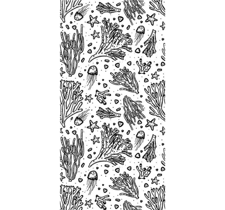 盲人宠物海洋生物图案 - TenStickers