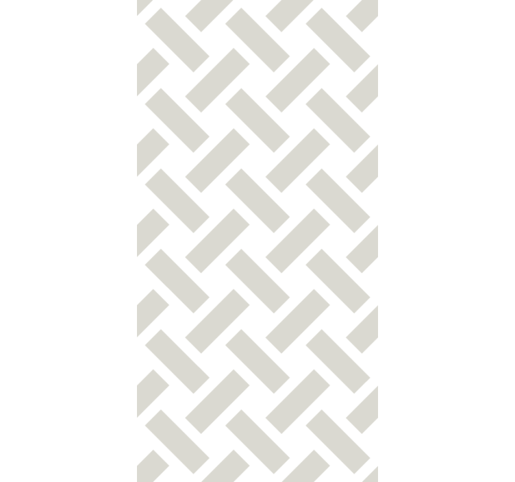 现代盲人几何图案设计 - TenStickers