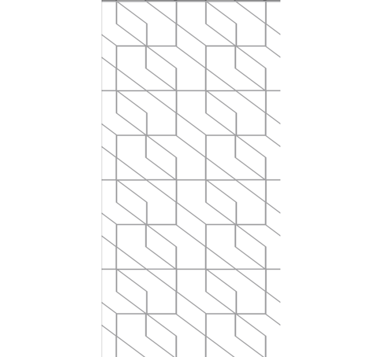 现代盲人优雅的几何艺术 - TenStickers