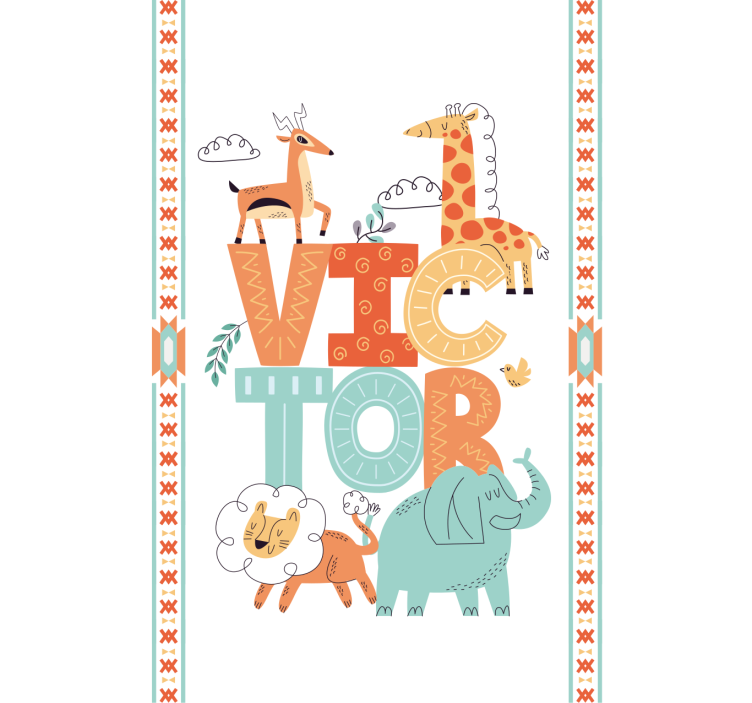 盲童野兽名称识别玩具 - TenStickers